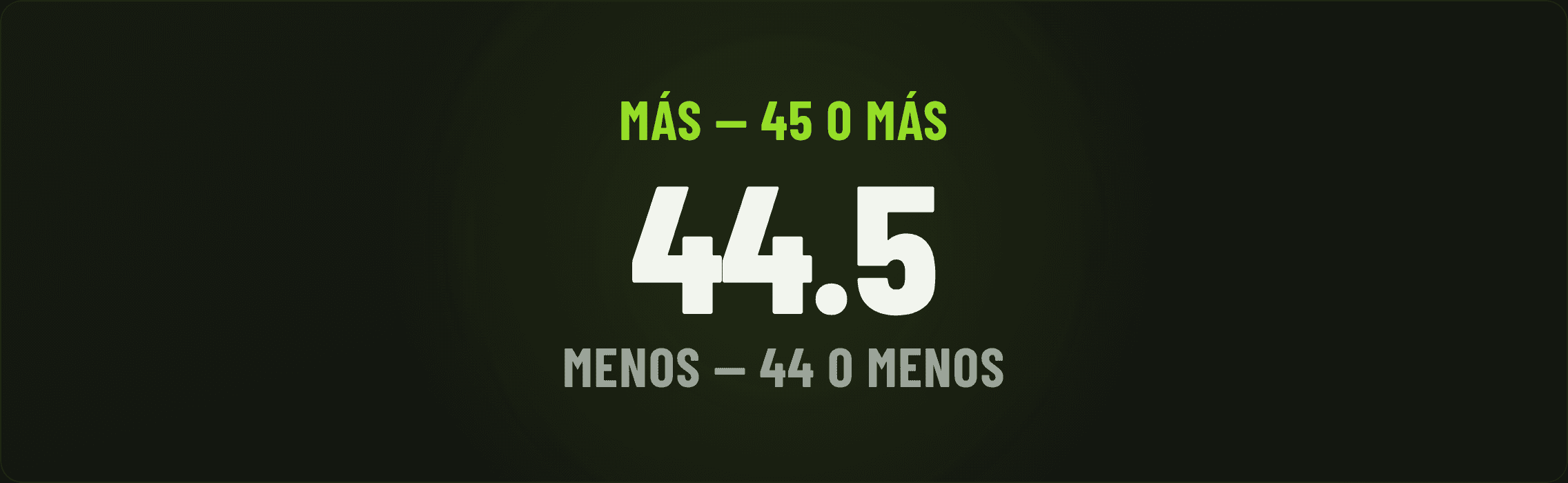 Mas o menos